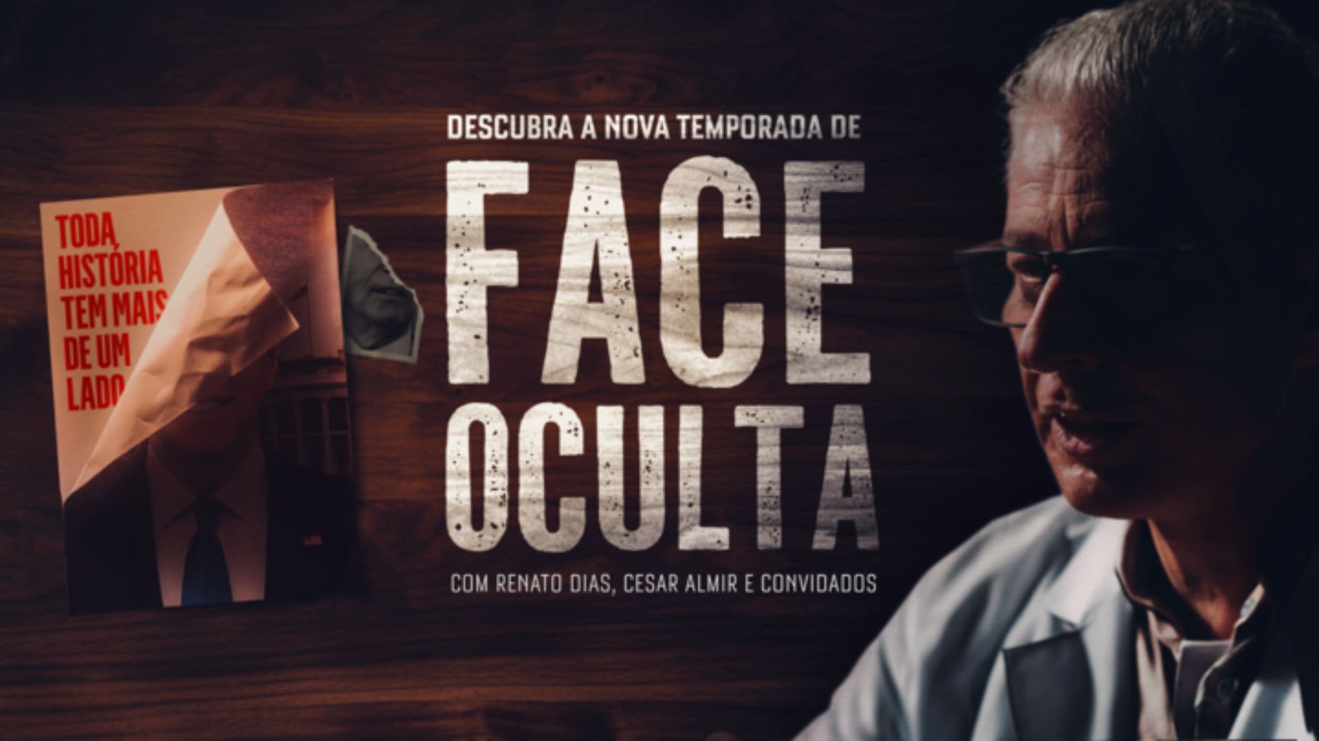 Imagem de vinheta do programa Face Oculta.