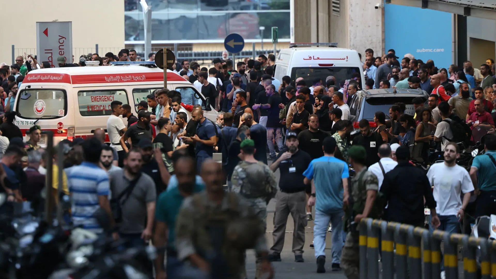 Explosões dos pagers na cidade de Beirute