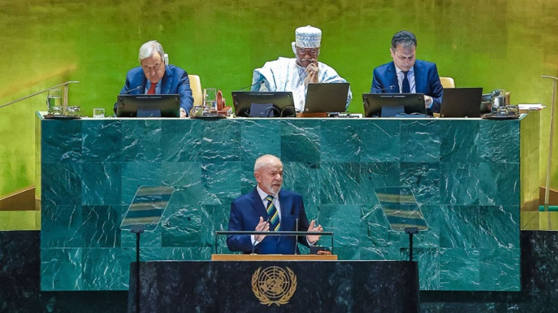 Lula em seu discurso na ONU