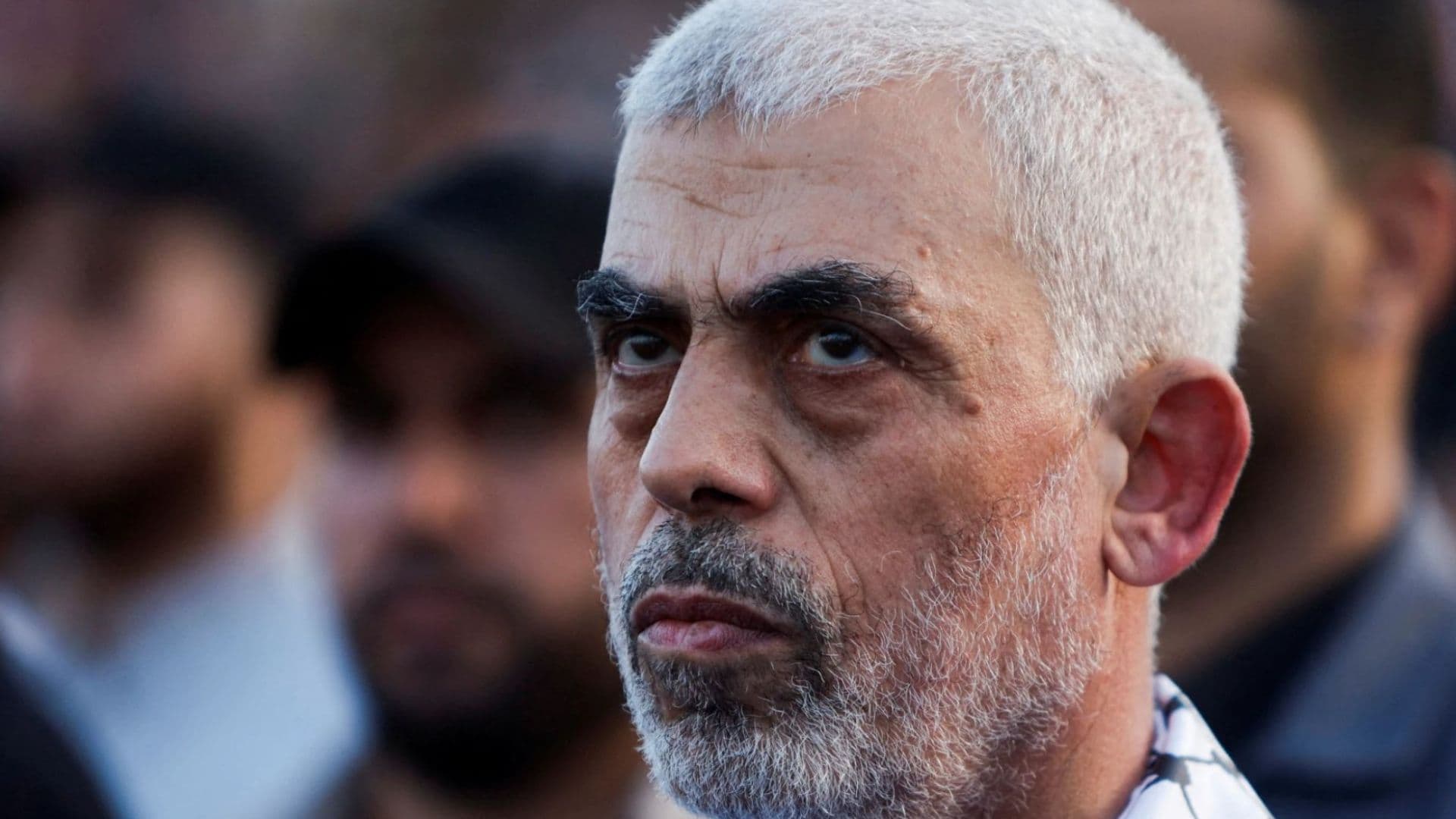 O líder do Hamas, Yahia Sinwar. 