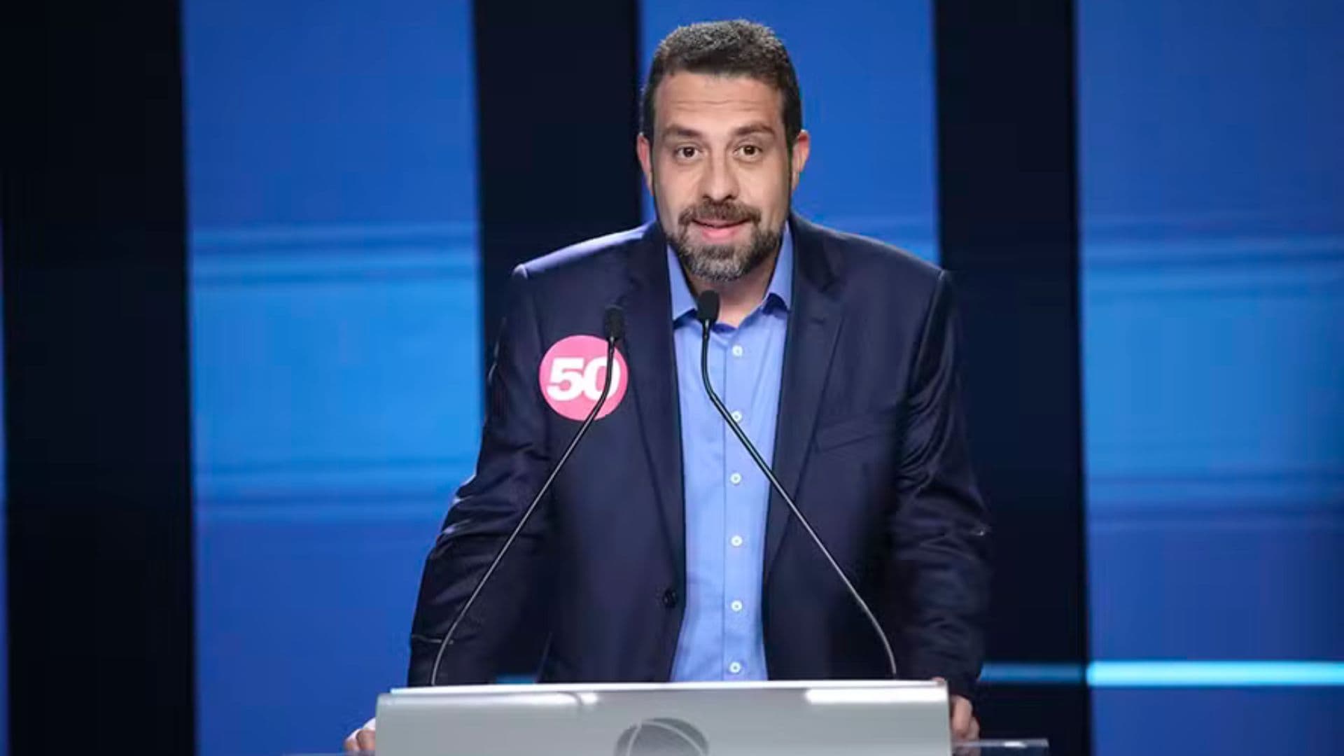 Guilherme Boulos, candidato do Psol à prefeitura de São Paulo