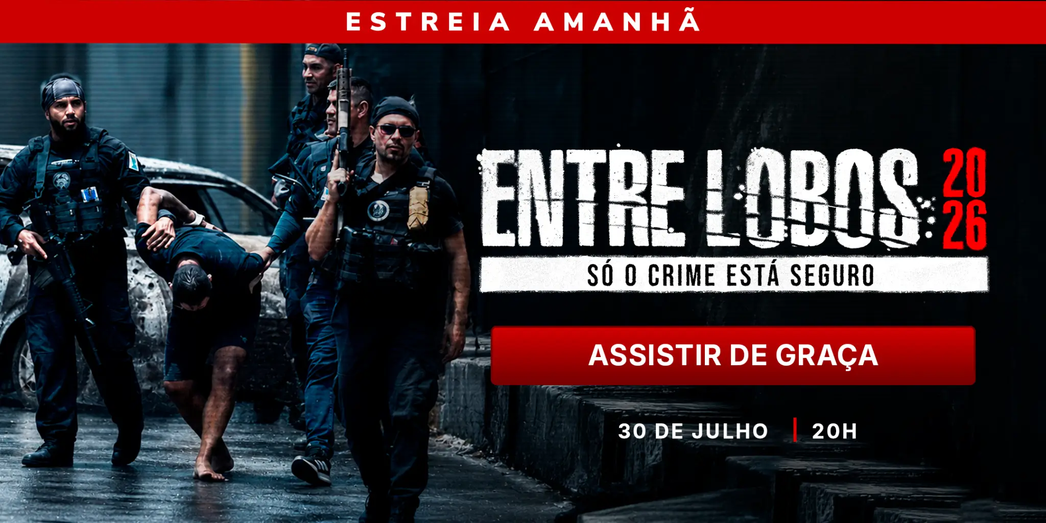 O Brasil não virou refém do crime de uma hora para outra.