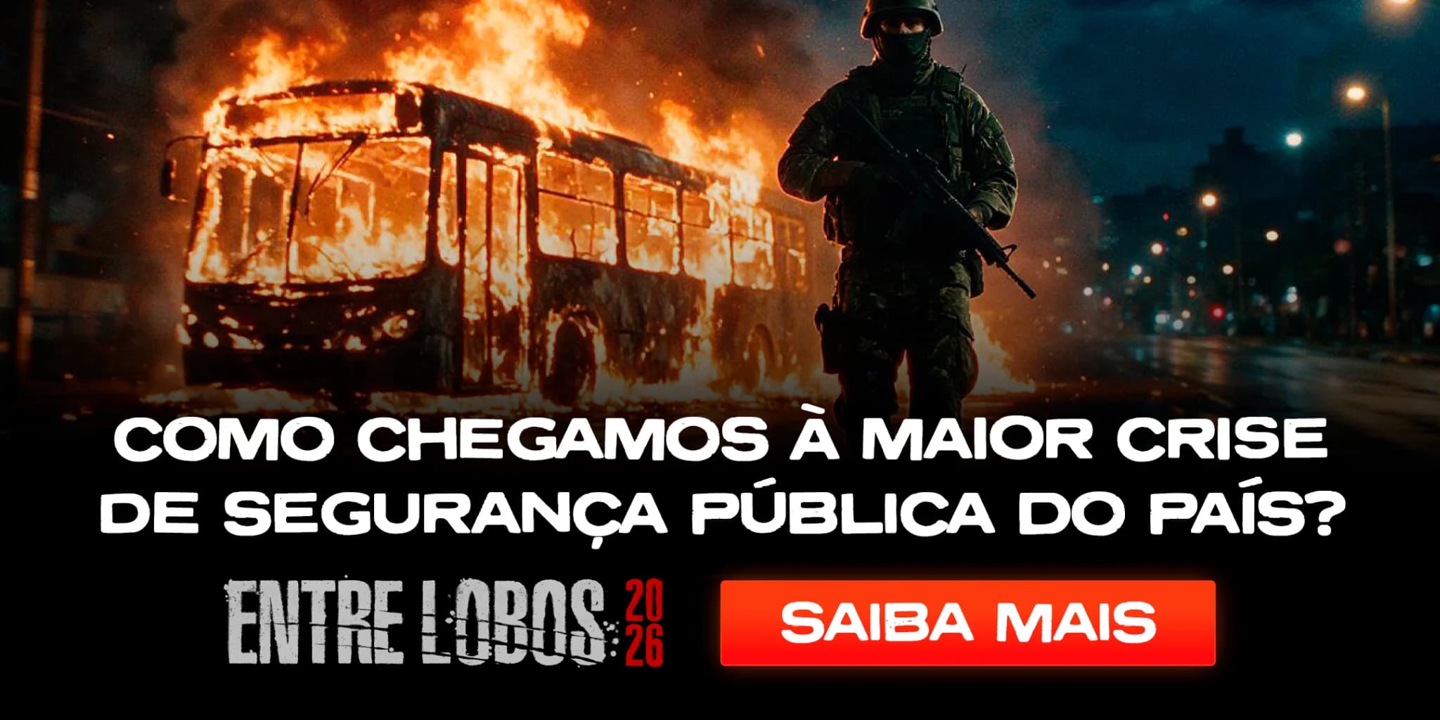 O Brasil não virou refém do crime de uma hora para outra.