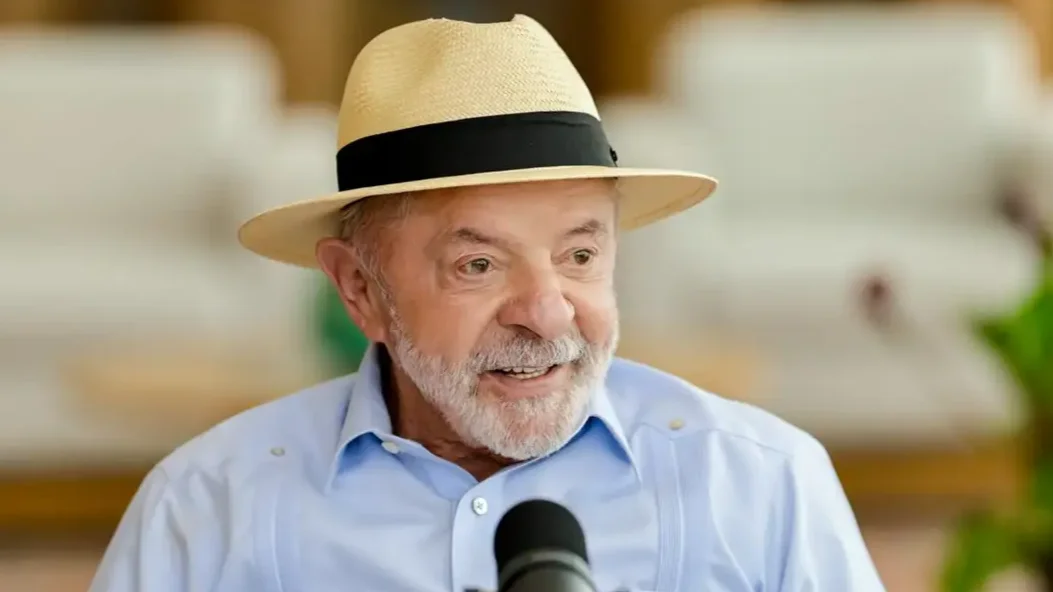 Lula durante entrevista