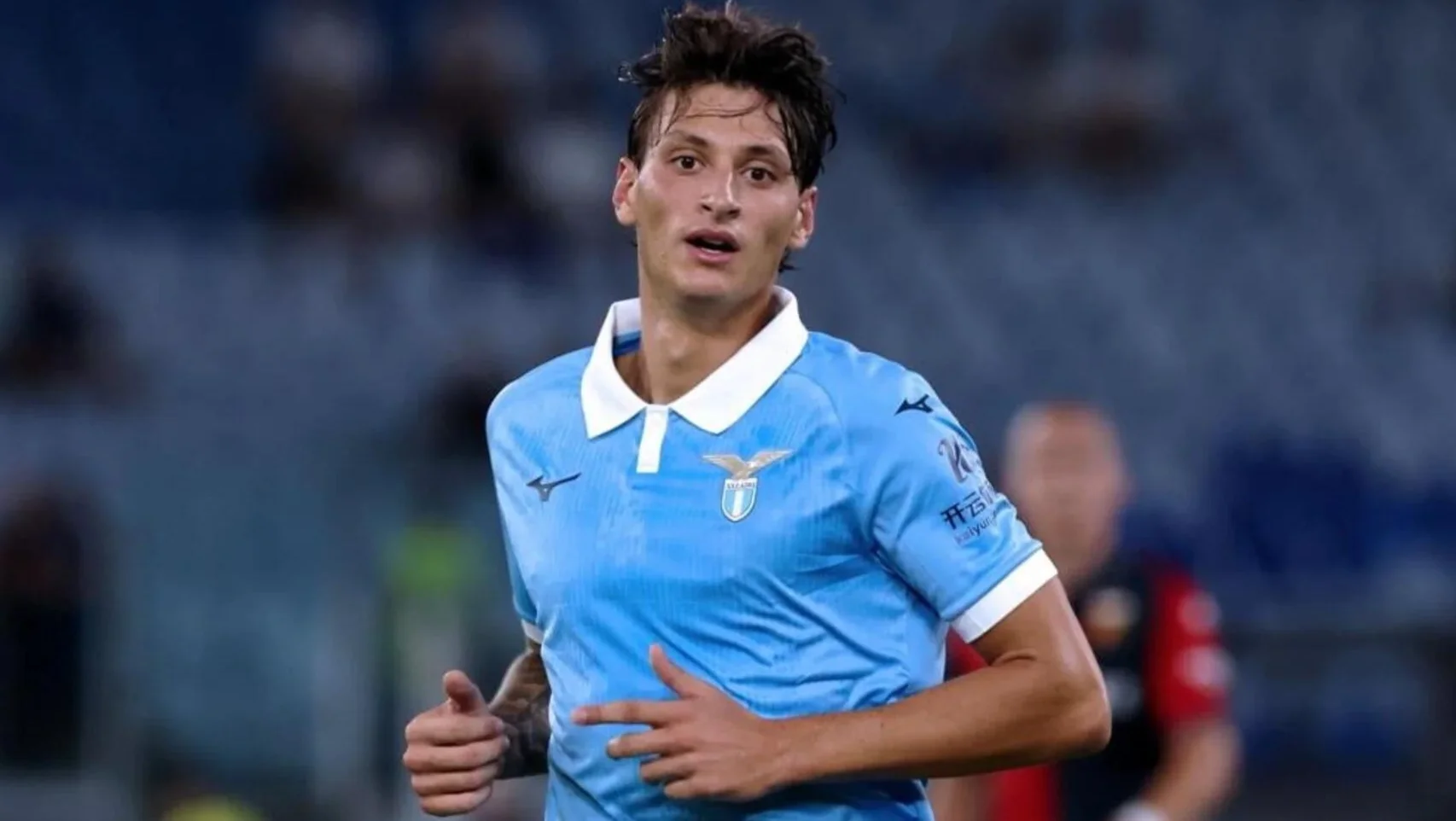 Romano Floriani Mussolini com a camisa da Lazio