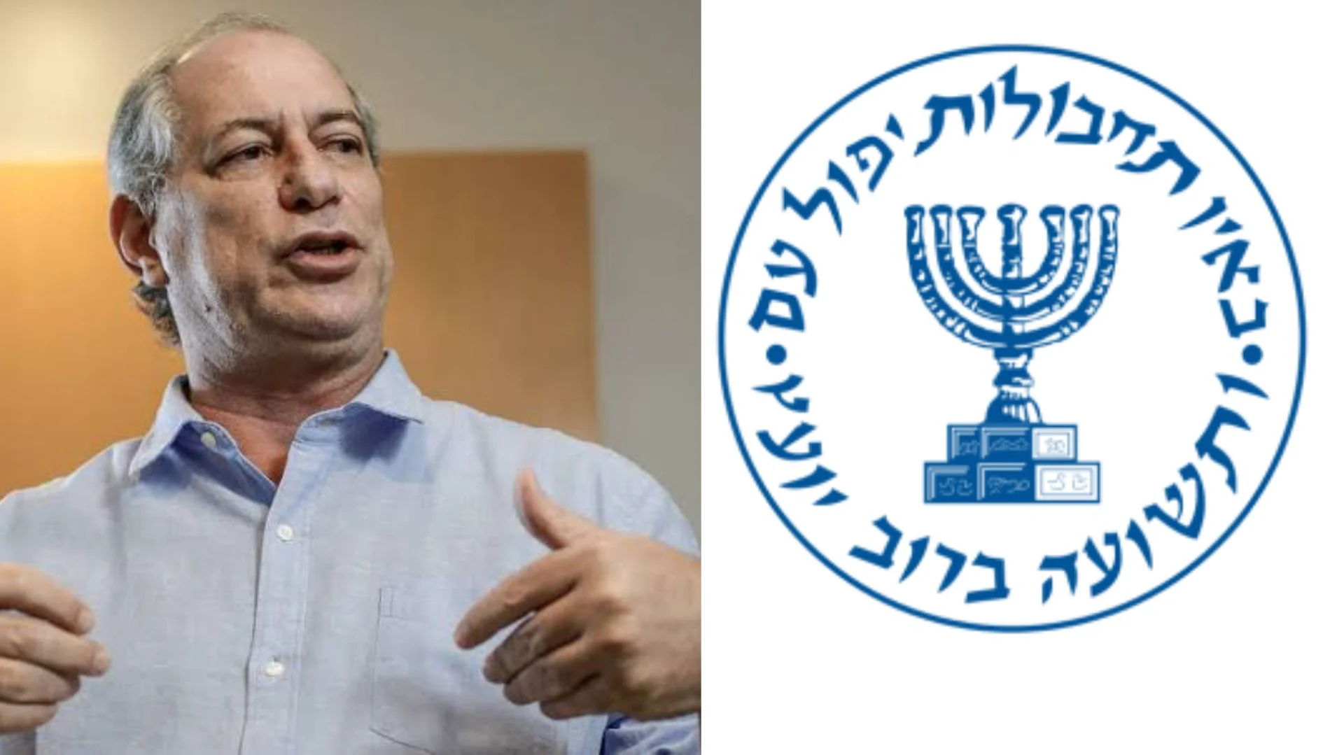 Ciro Gomes fala em parceria com o Mossad