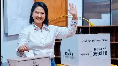 Keiko Fujimori vence no Perú
