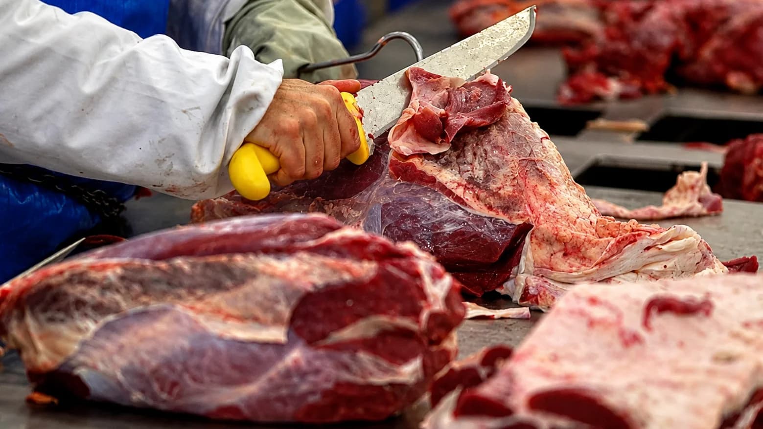 CArne em um açougue