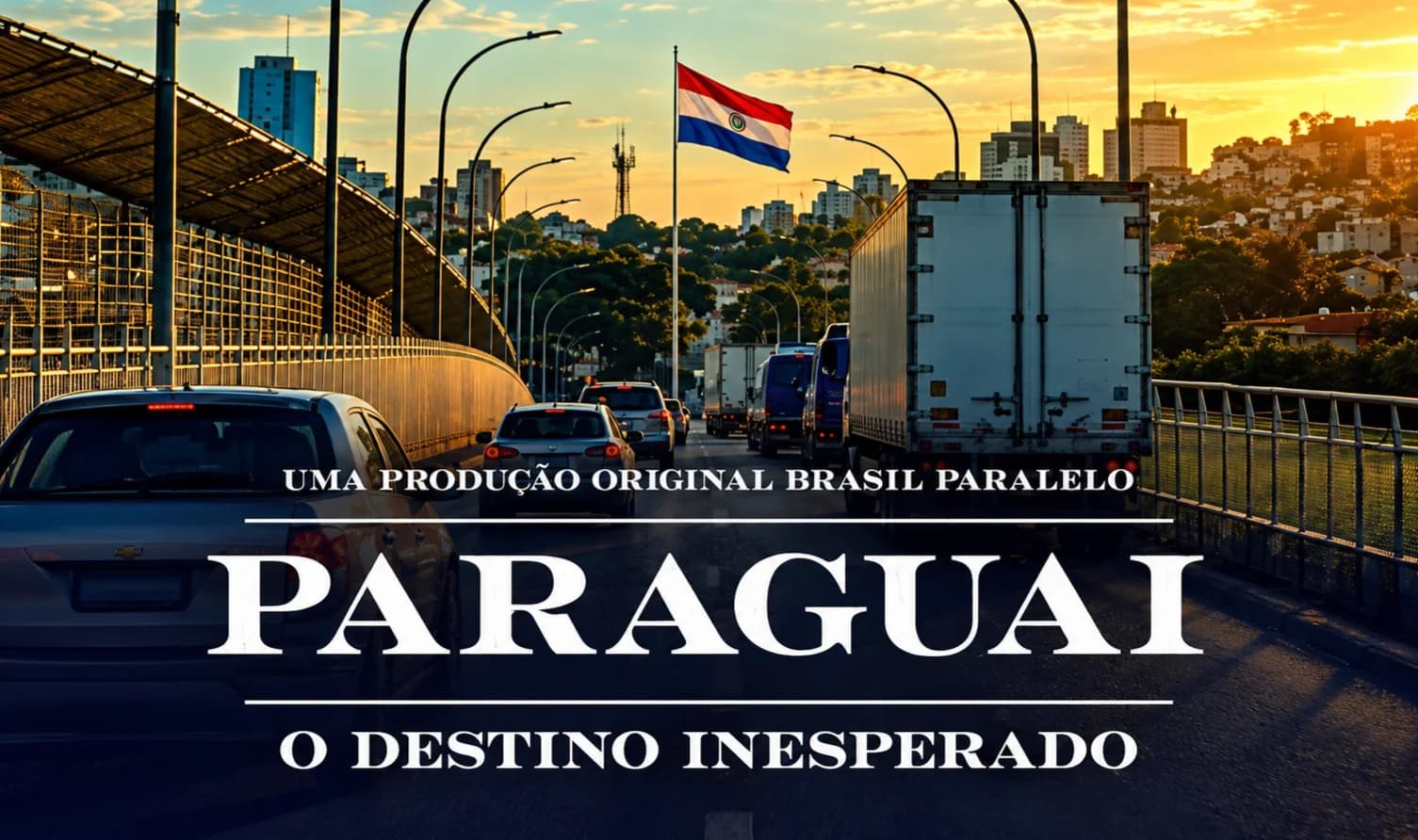 Cartaz do documentário Paraguai: O Destino Inesperado, da Brasil Paralelo