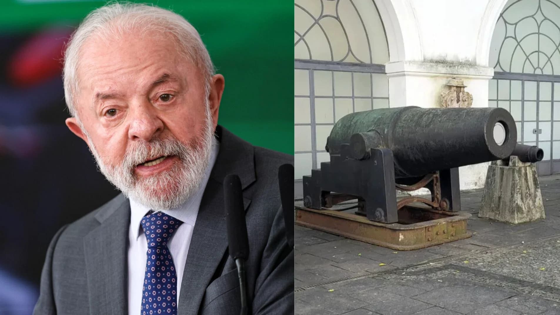 Lula poderá entregar canhão para lidar com crise com o paraguai