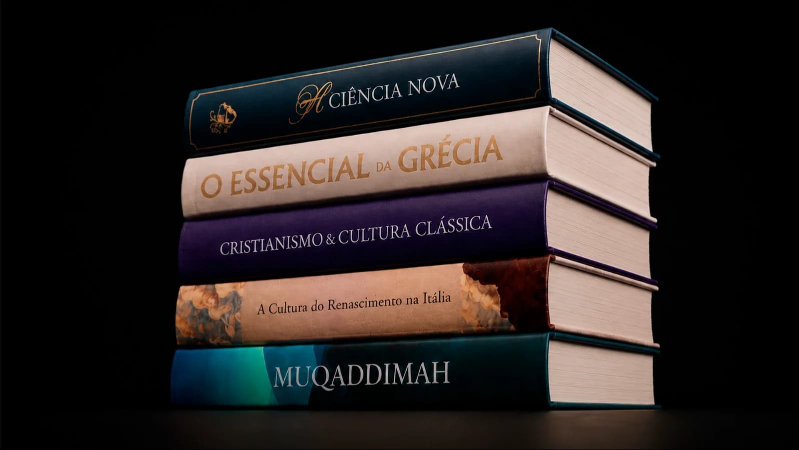O Clube do Livro da Brasil Paralelo conta com obras raras e clássicos da história humana.