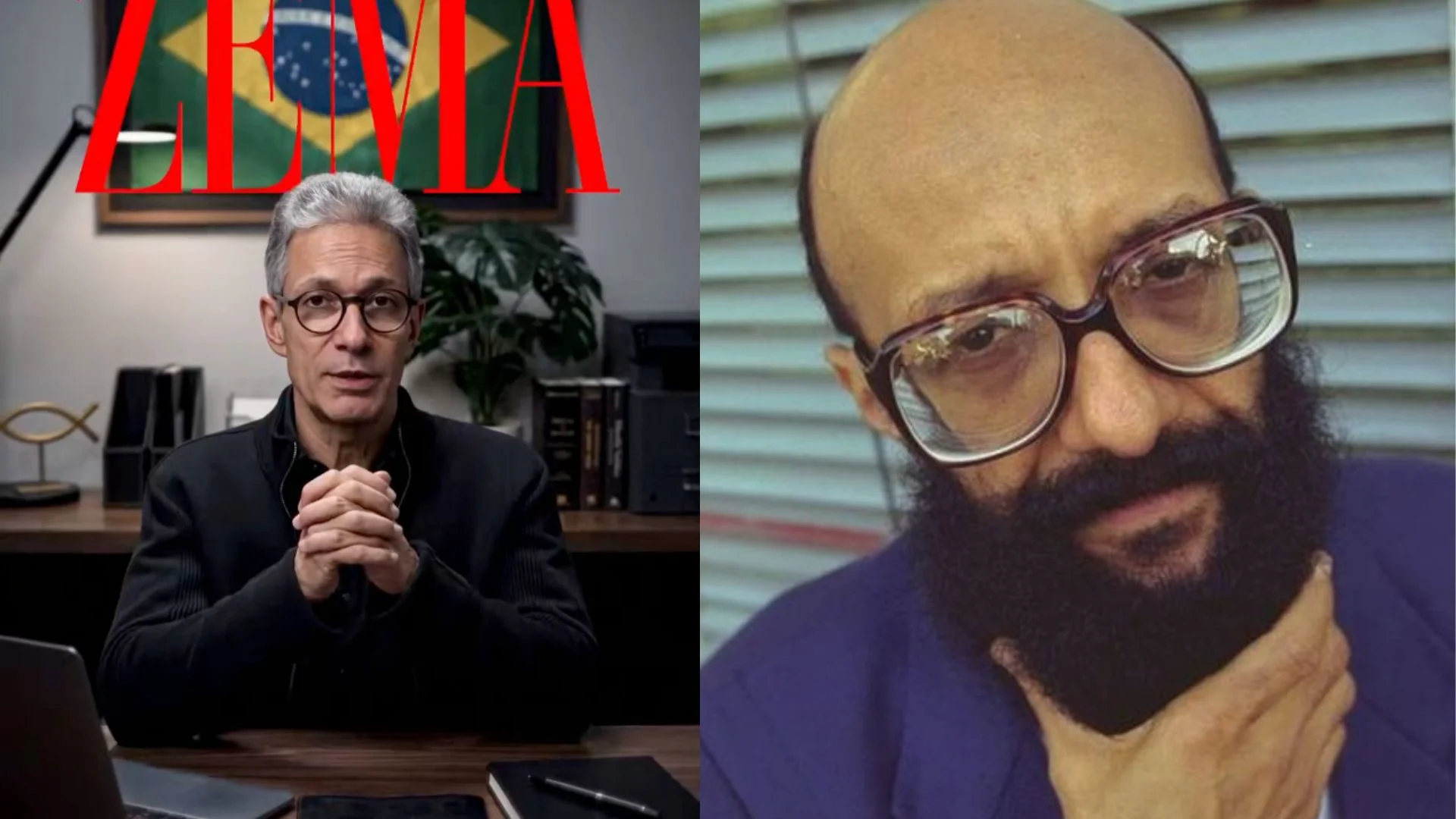 Romeu Zema e Enéas Carneiro