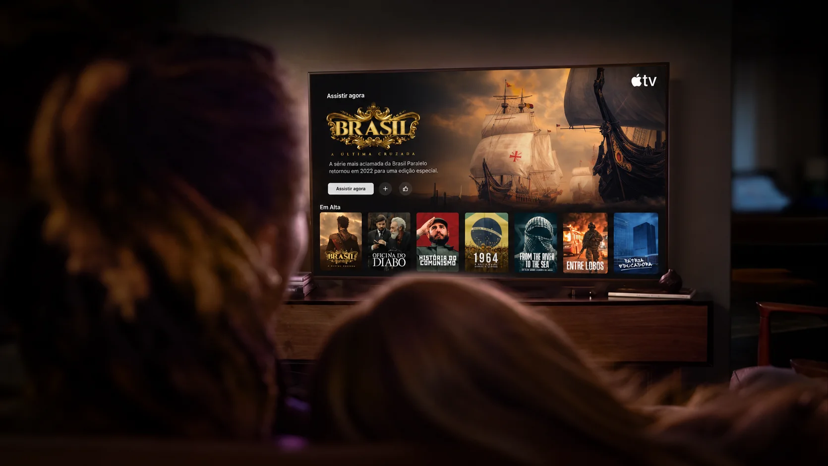A Brasil Paralelo está disponível na Apple TV