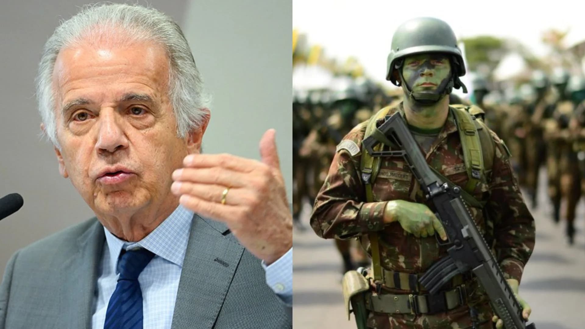 Ministro da Defesa/Soldado brasileiro