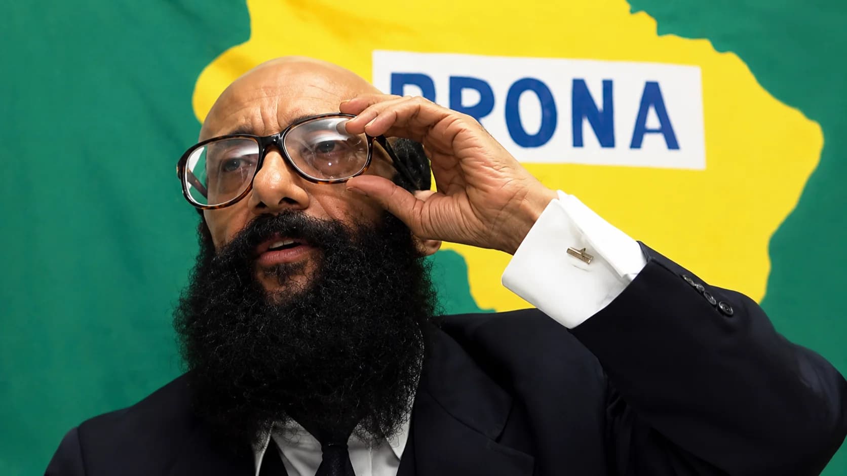 Enéas carneiro candidato a presidencia do PRONA