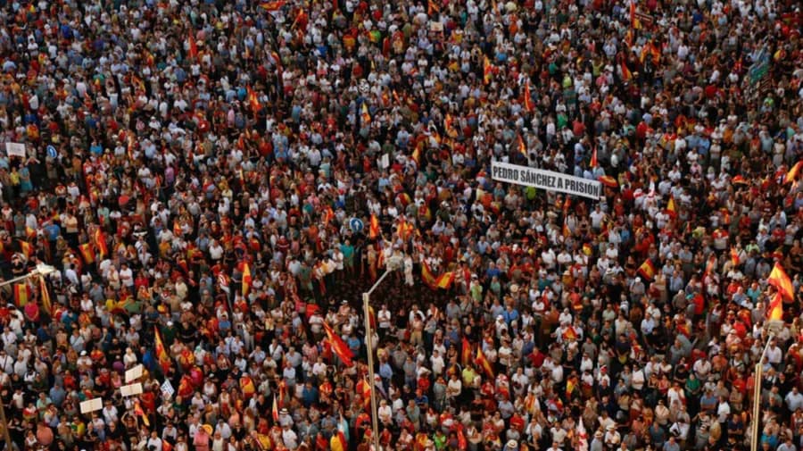Manifestação na Espanha