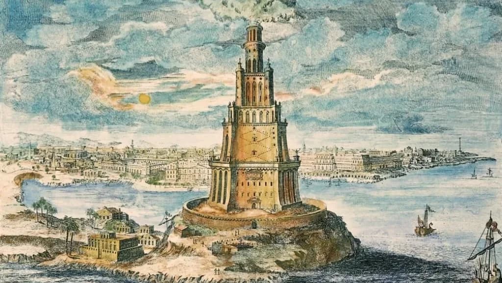 Farol de Alexandria é encontrado por arqueologos