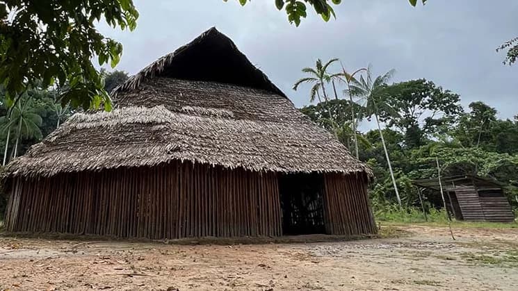 Maloca indigena, construção imoressionante com engenharia milenar