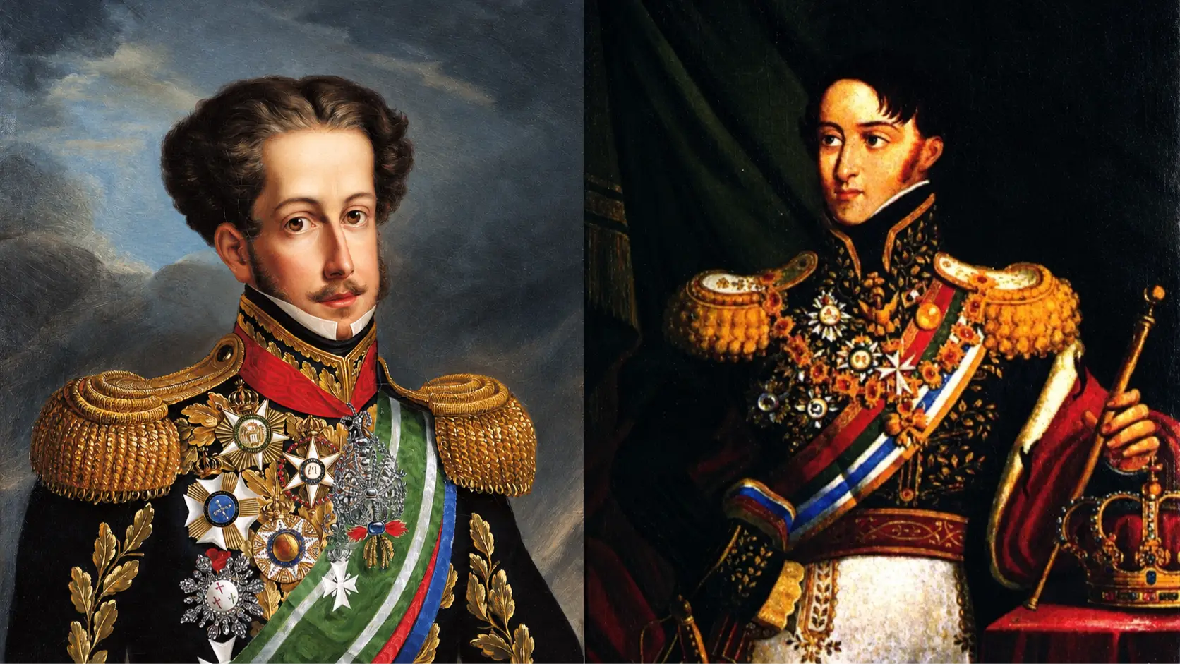 Dom Pedro I e Dom Miguel