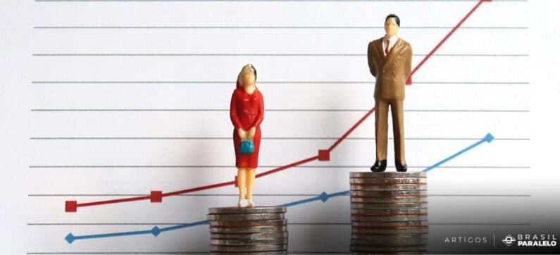 Diferença salarial entre homens e mulheres