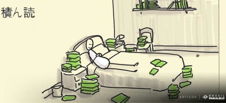 Tsundoku - o hábito de acumular livros e não lê-los