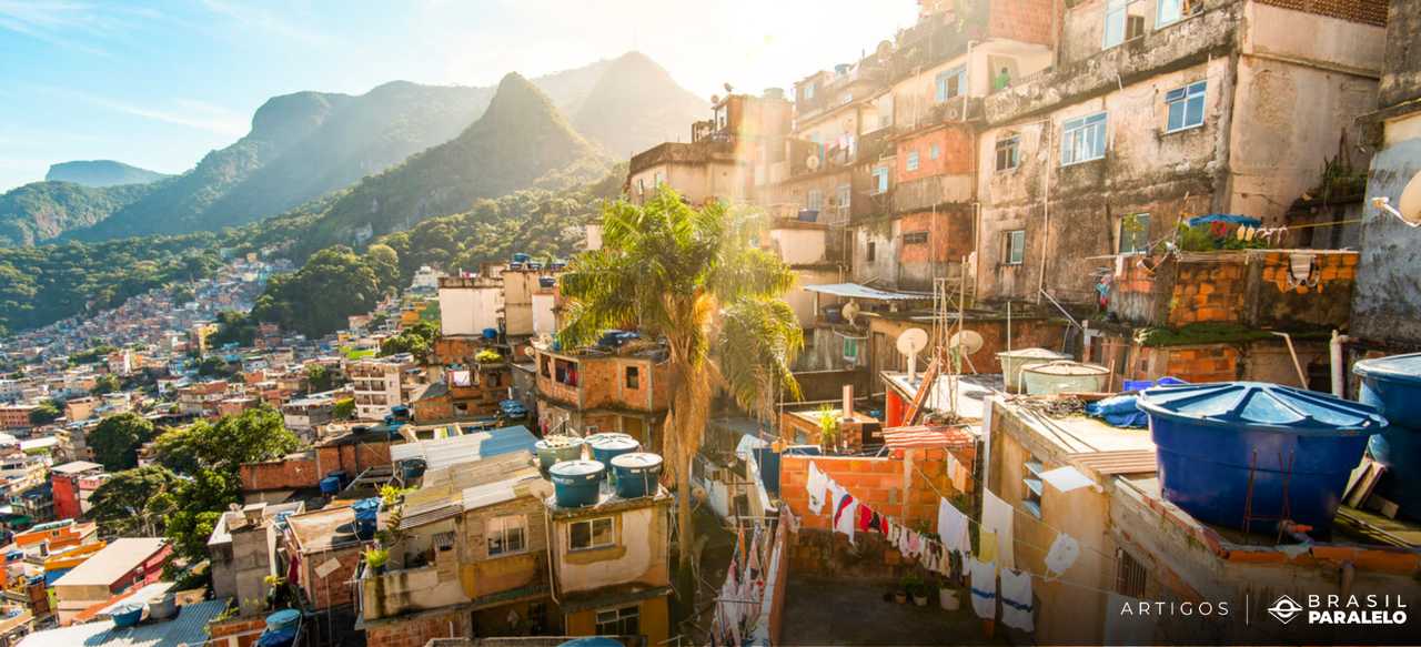 Favelas no Rio de Janeiro