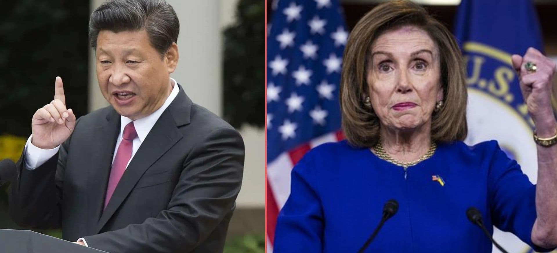 china vs Nancy Pelosi e Taiwan