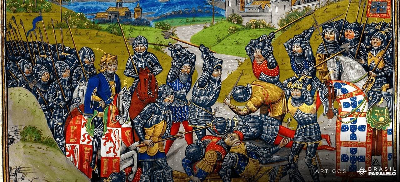 A vitória na Batalha de Aljubarrota