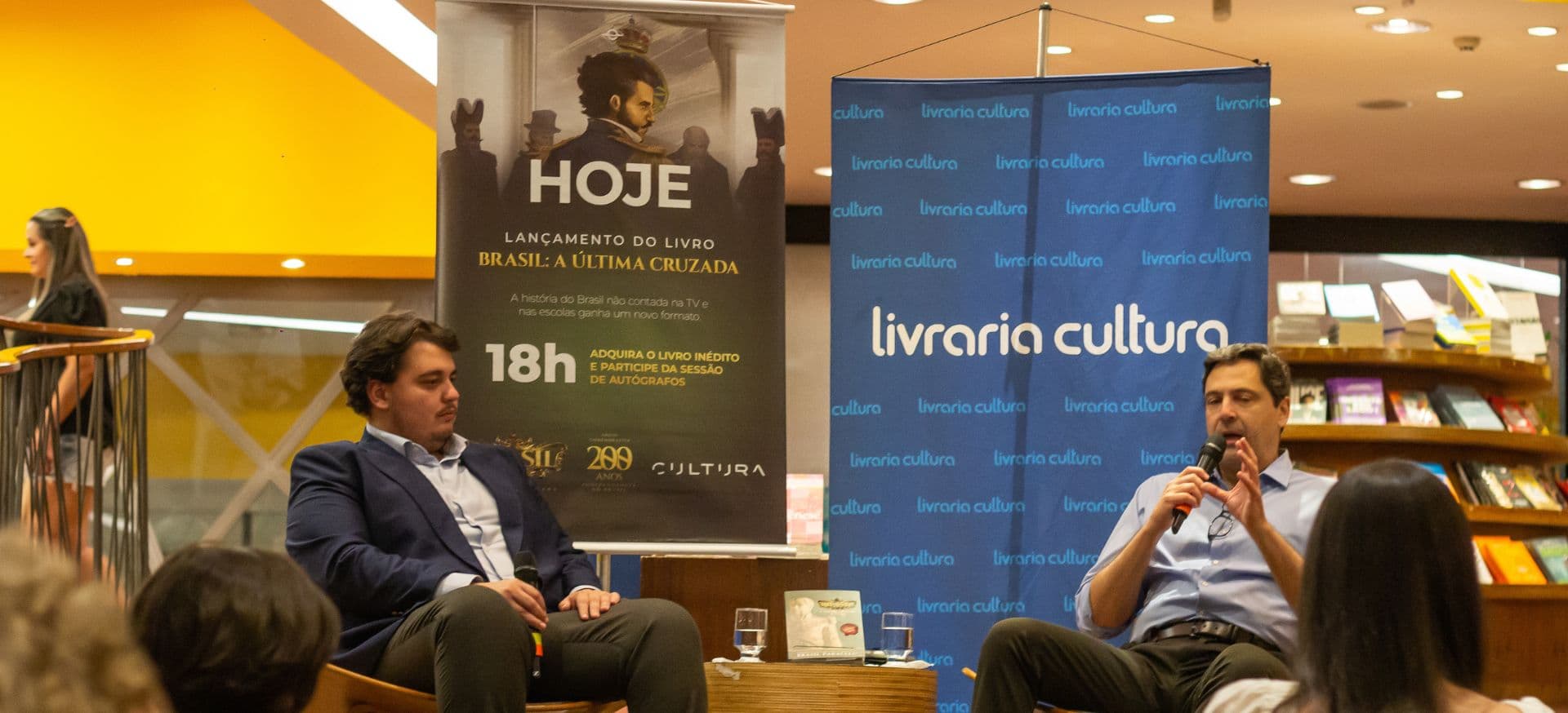 Lançamento Brasil, A Última Cruzada - O Livro.
