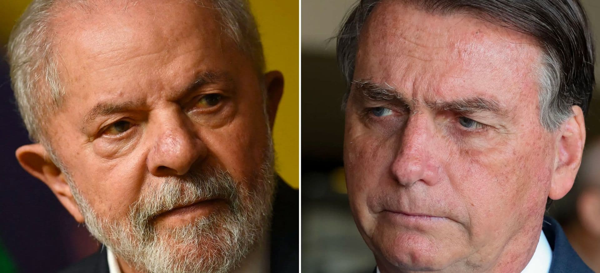 Lula e Bolsonaro
