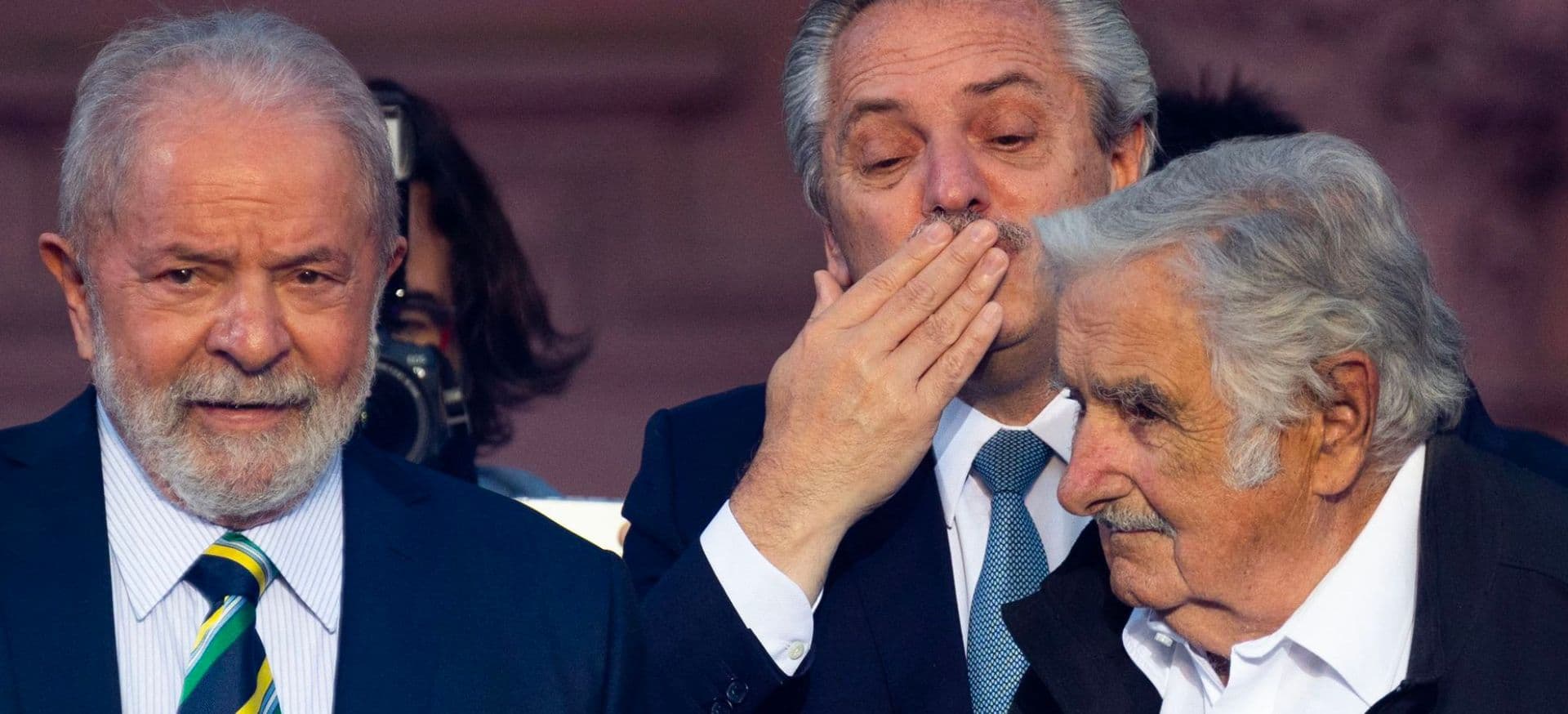 Lula, Alberto Fernández e Pepe Mujica.