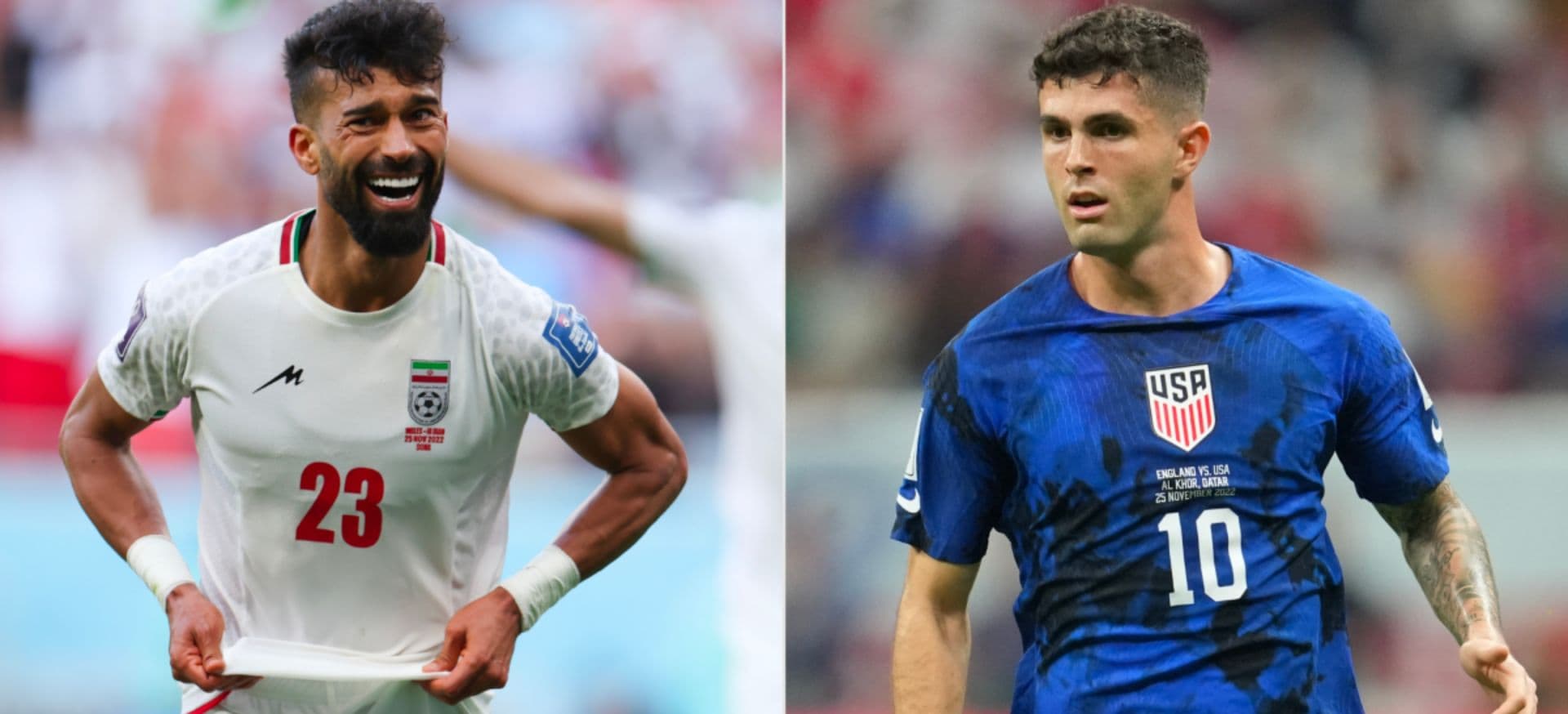 Ramin Rezaeian e Christian Pulisic
