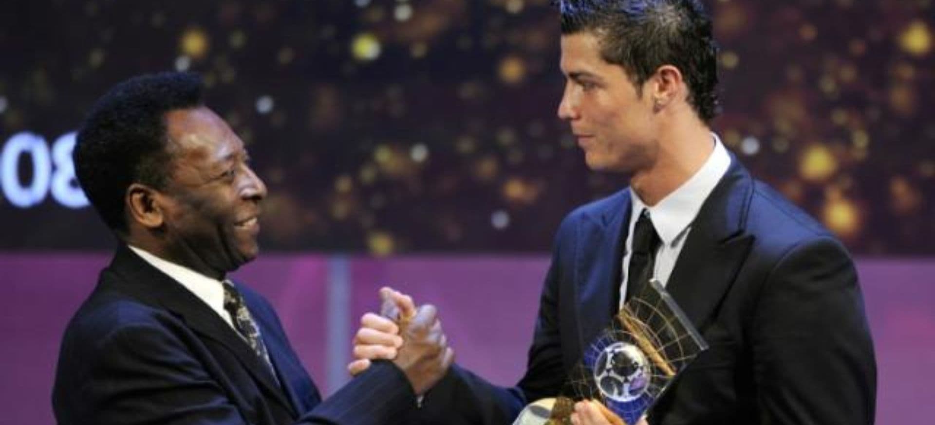 Cristiano Ronaldo faz homenagem a Pelé