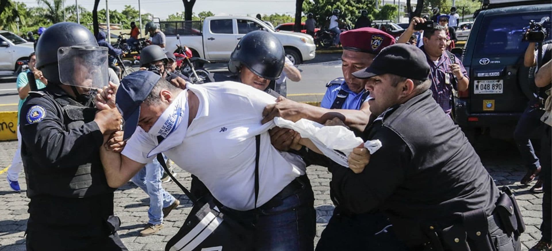 capa - primeiras exibições do documentário da Nicarágua