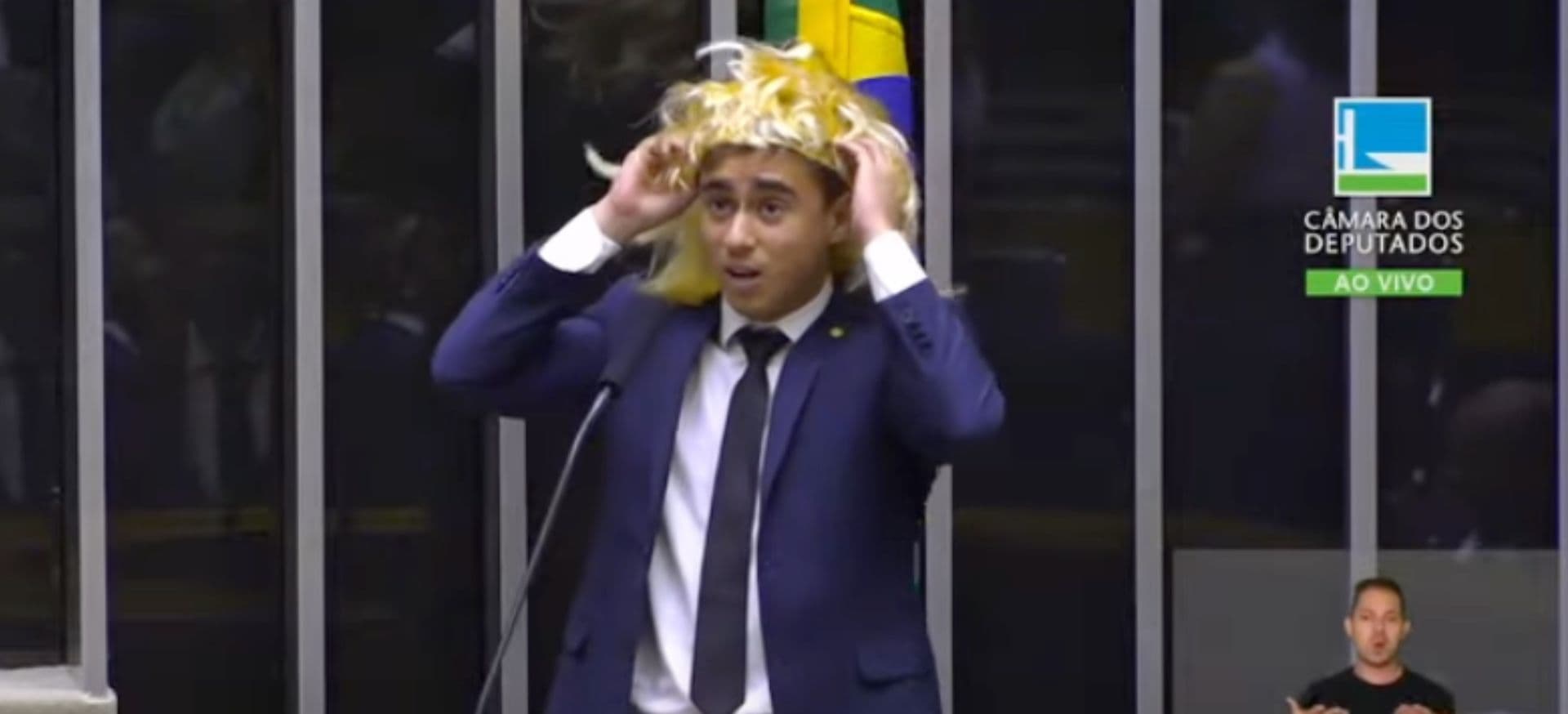 Nikolas Ferreira Discursa De Peruca