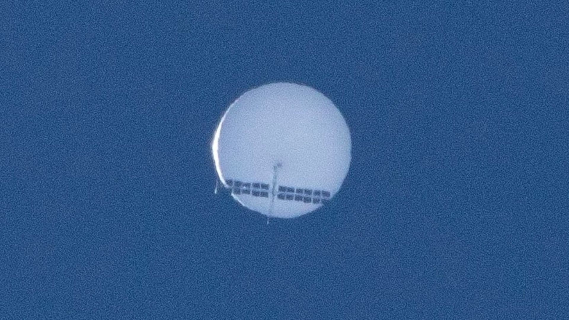 Balão chinês que foi abatido pelos EUA