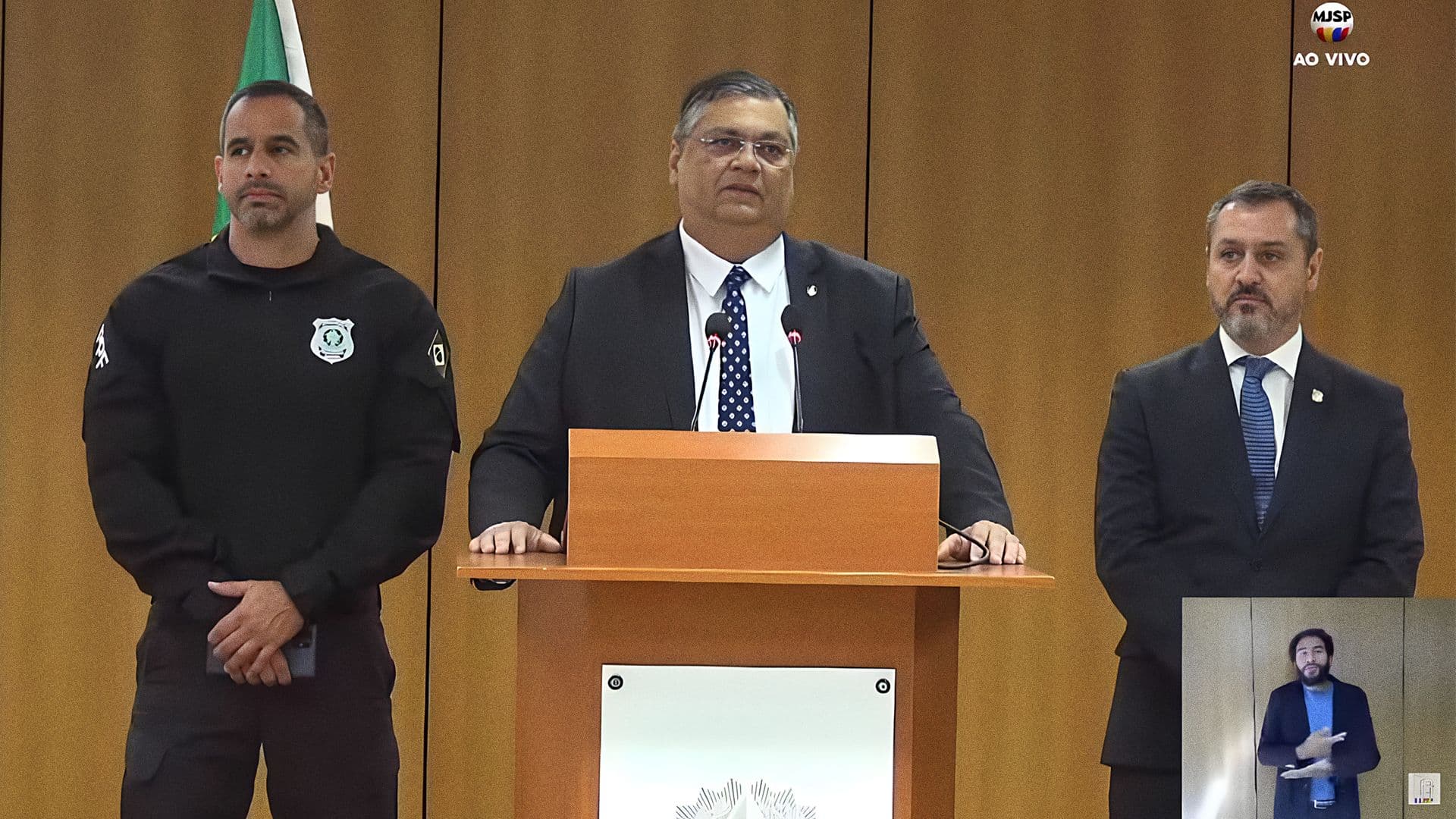 Depoimento do ministro Flávio Dino.