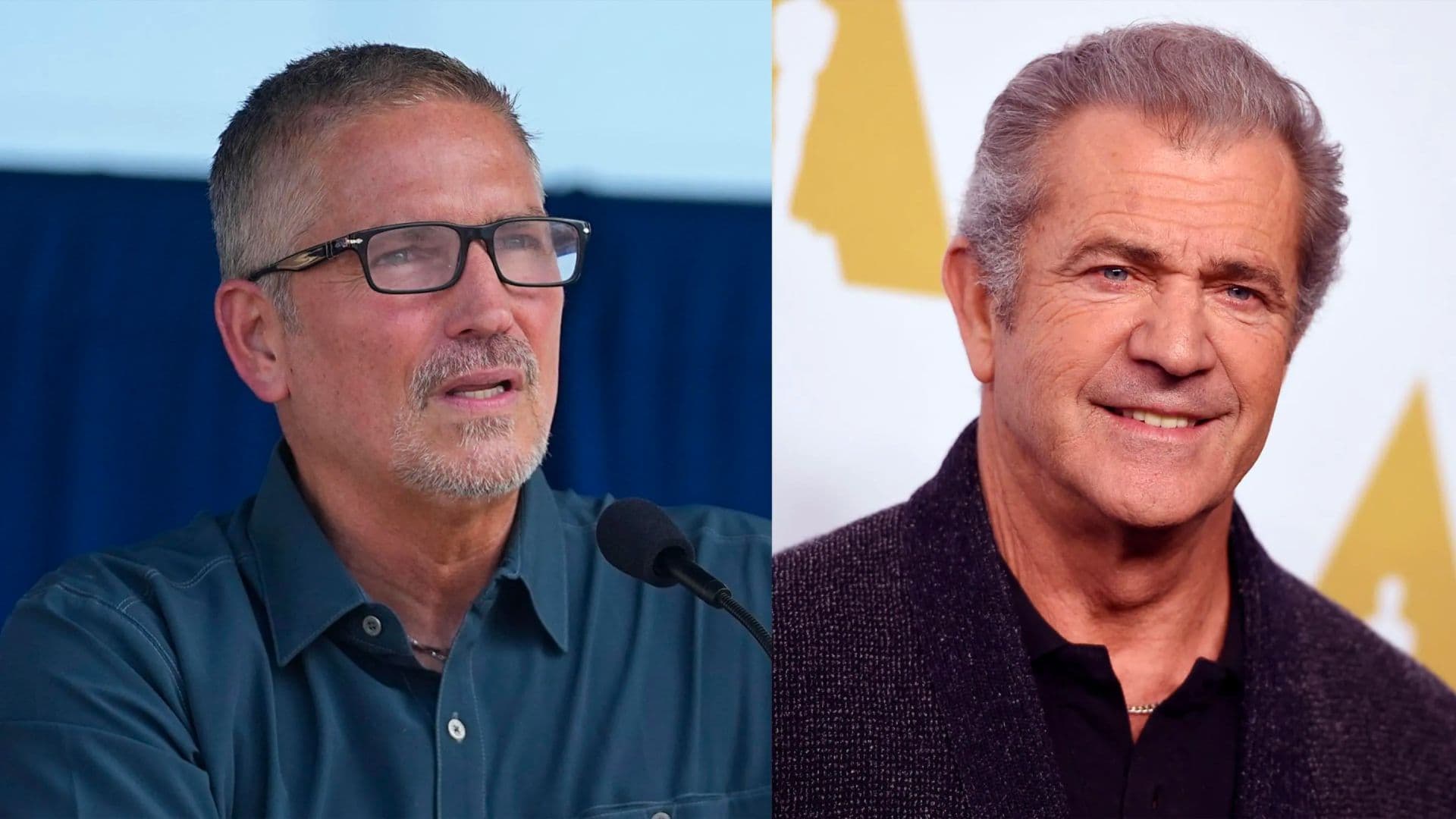 Jim Caviezel e Mel Gibson