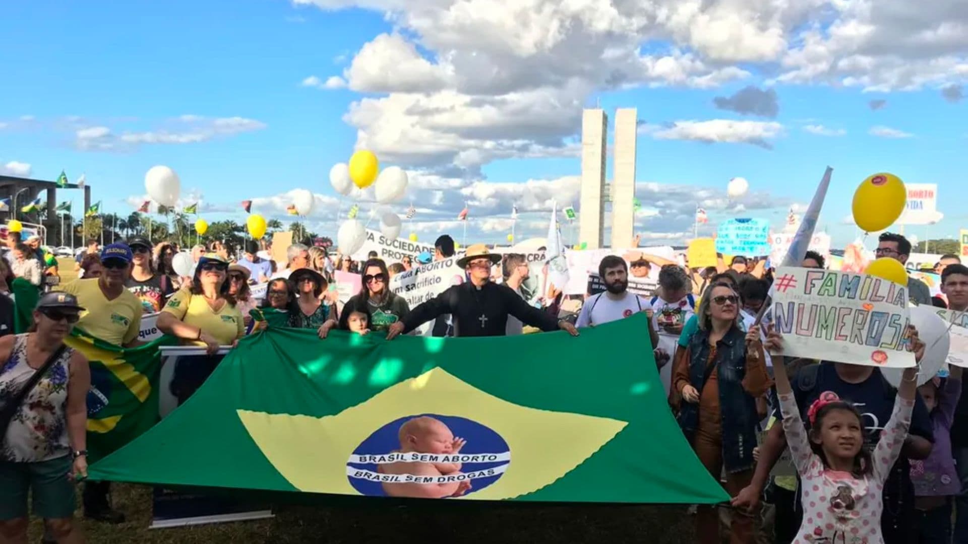 Manifestação pró-vida no Brasil