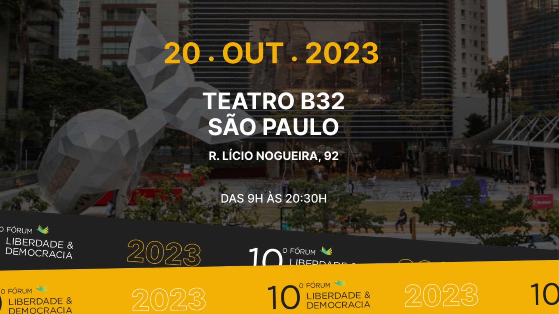 IFL-SP e Brasil Paralelo se Unem no 10º Fórum da Liberdade