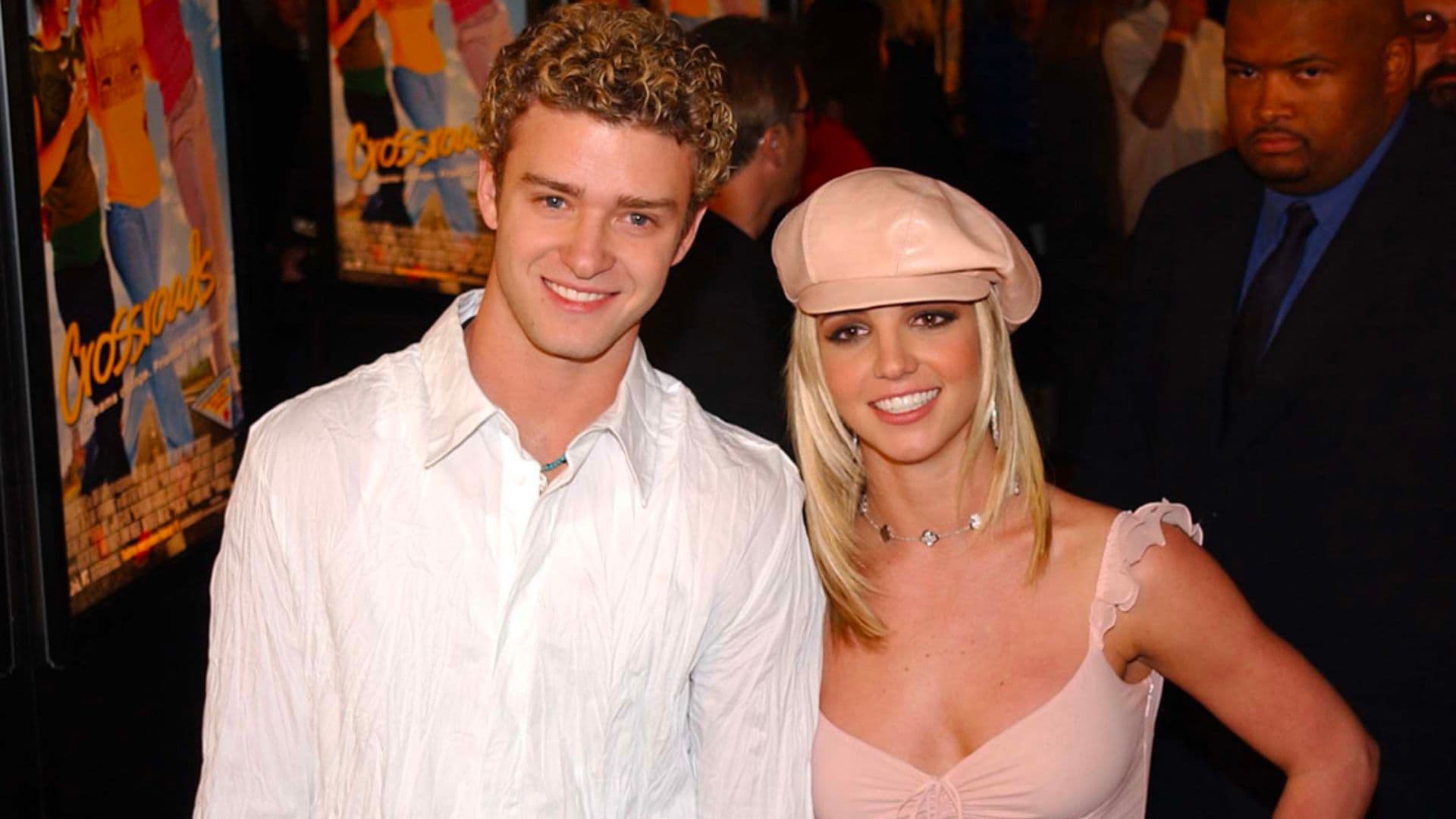 Britney Spears e Justin Timberlake em evento público