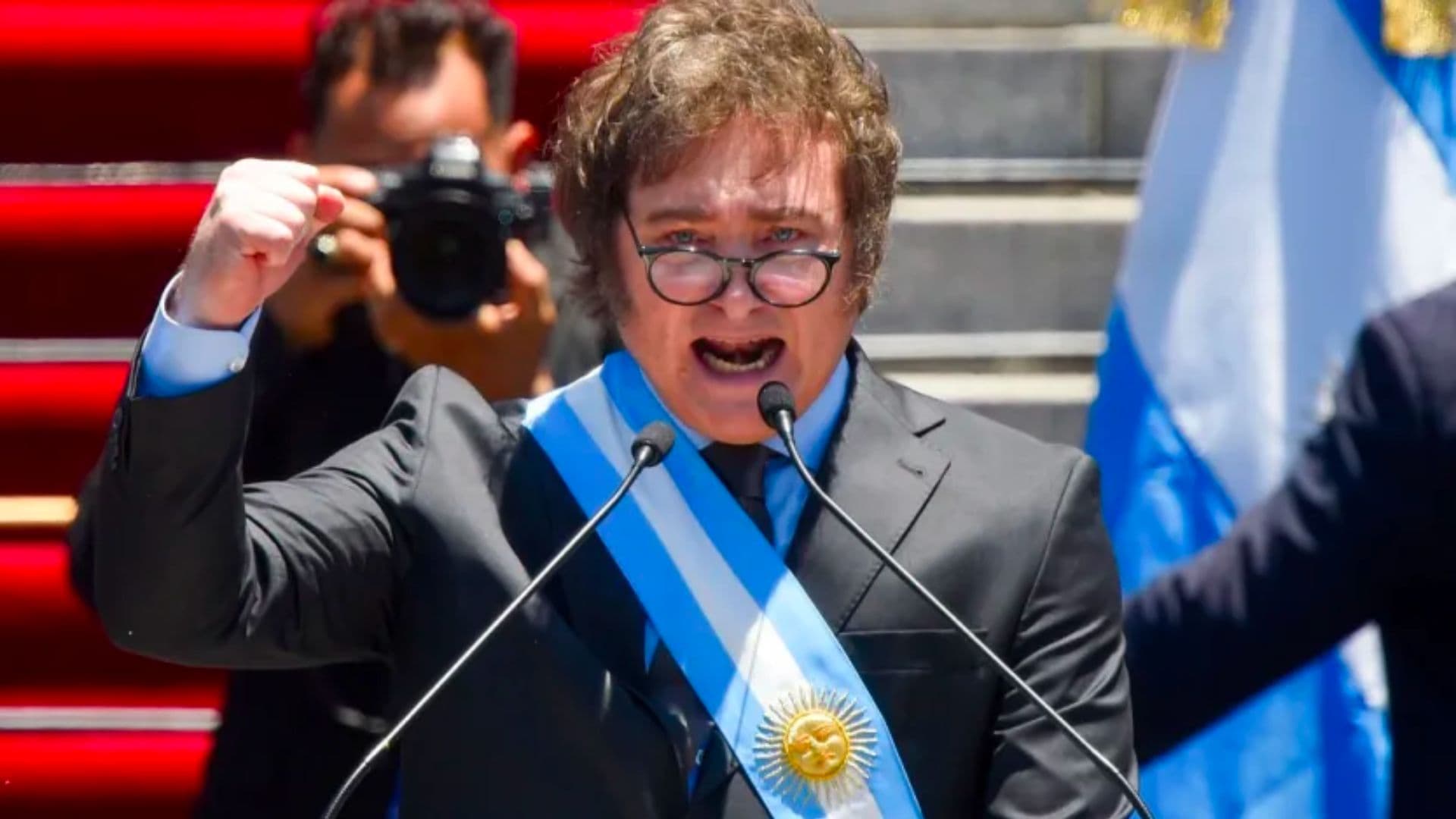 Javier Milei, presidente da Argentina.