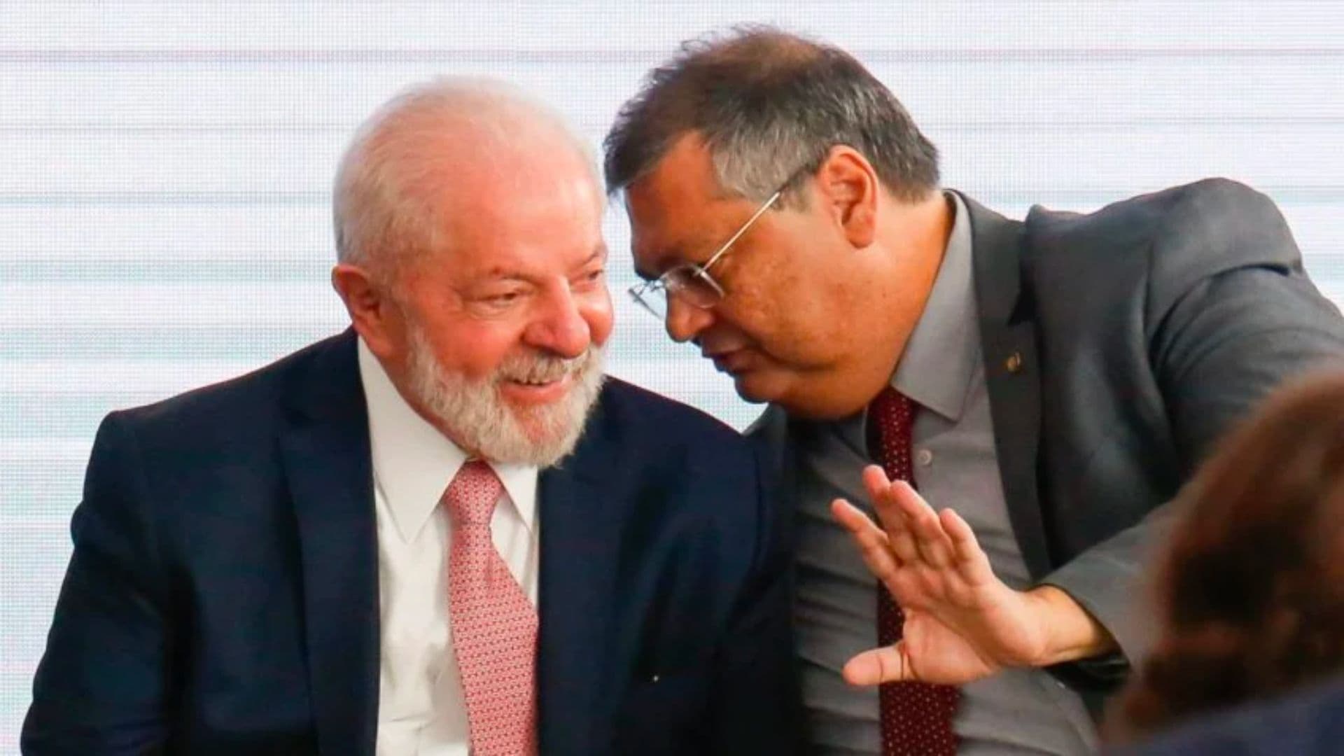 Lula e Flávio Dino.