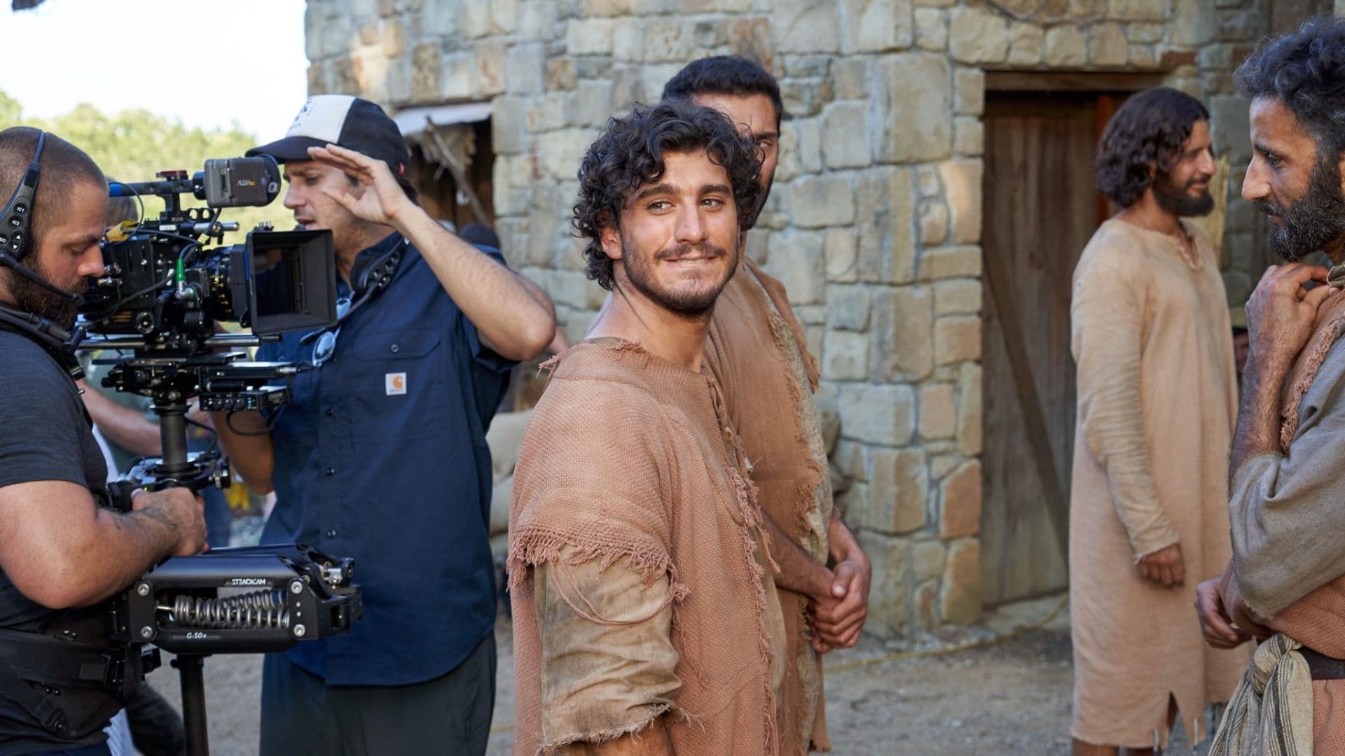 Cena dos bastidores de The Chosen: Os Escolhidos.