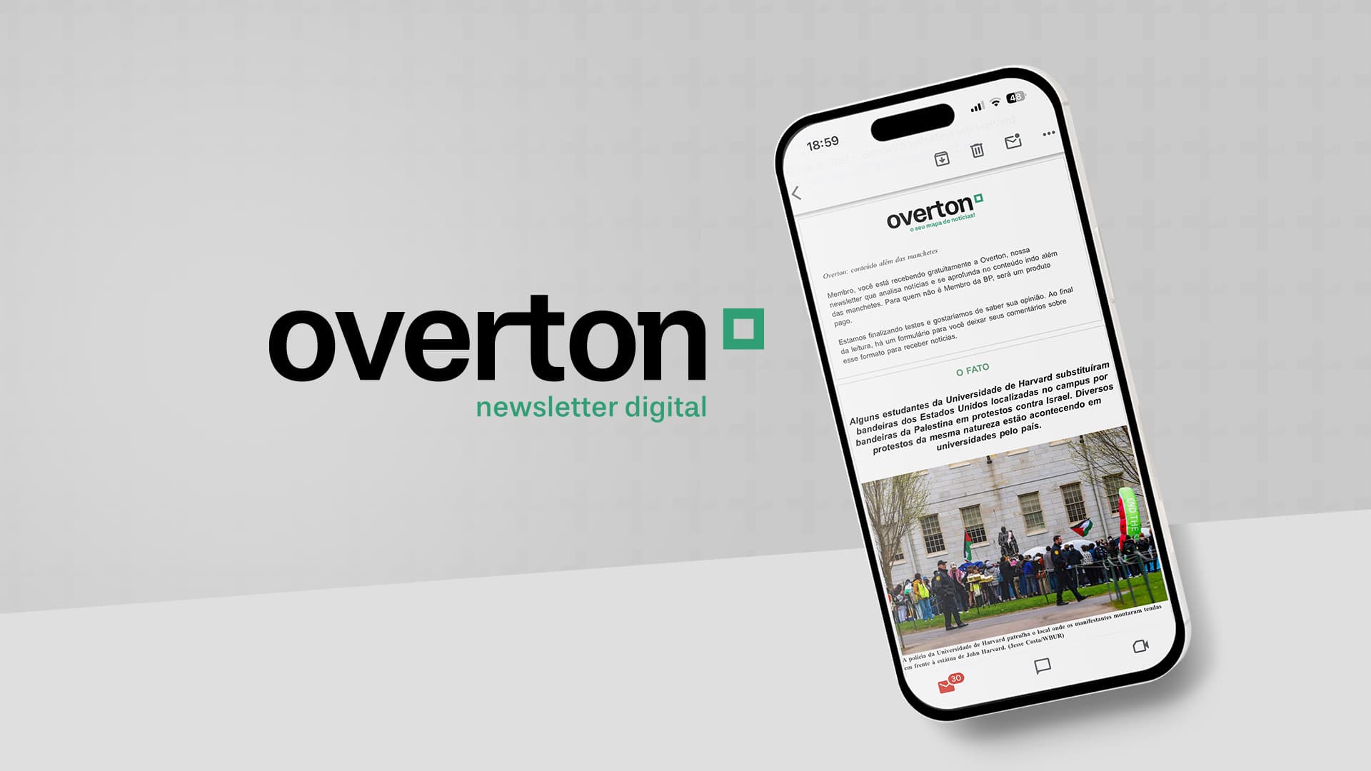 Overton, newsletter que vai além das manchetes