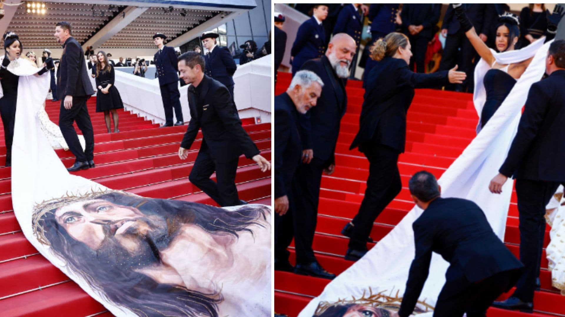 Atriz dominicana é retirada do tapete vermelho em Cannes