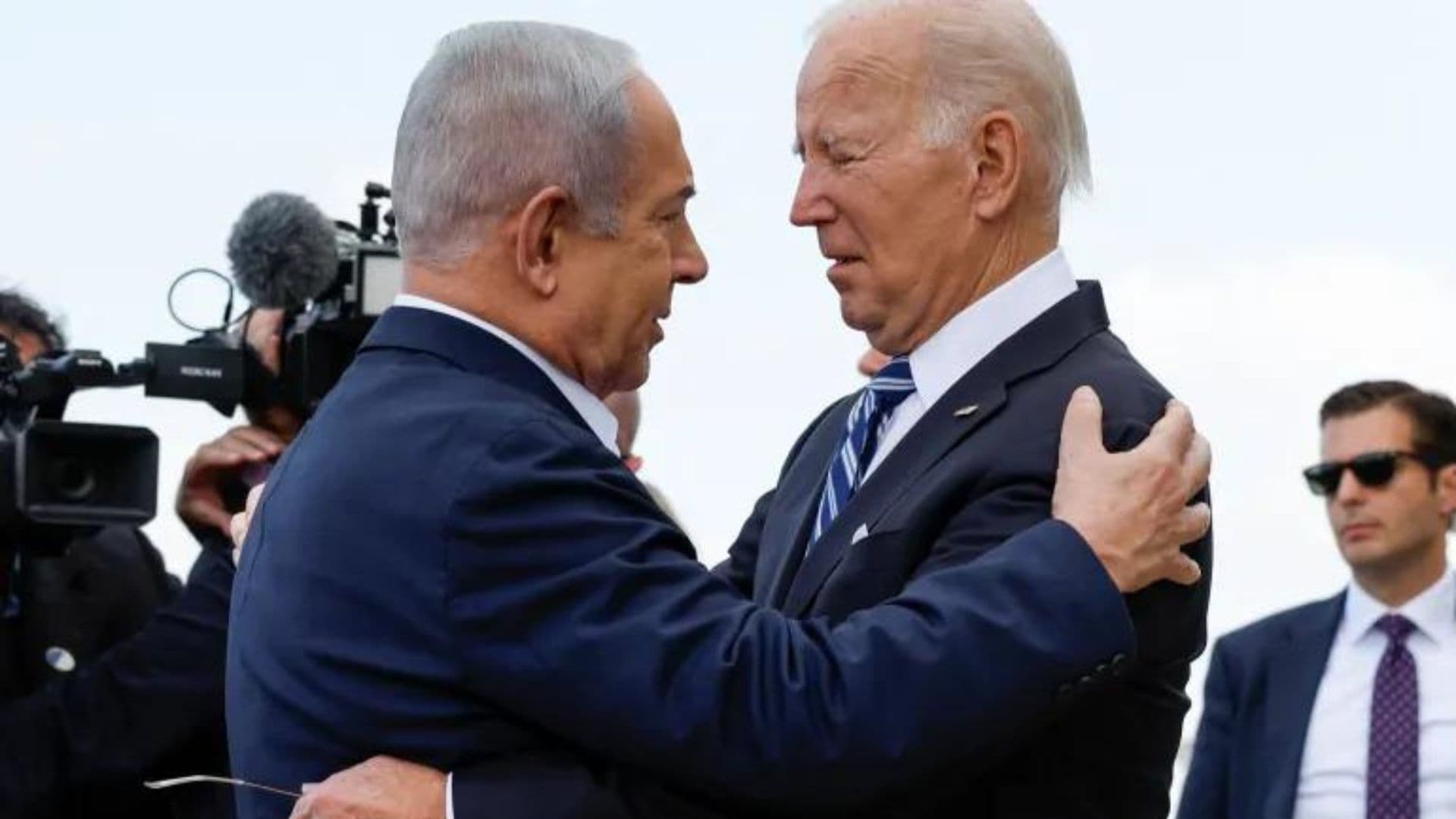 Presidente Biden em encontro com o Primeiro-Ministro de Israel