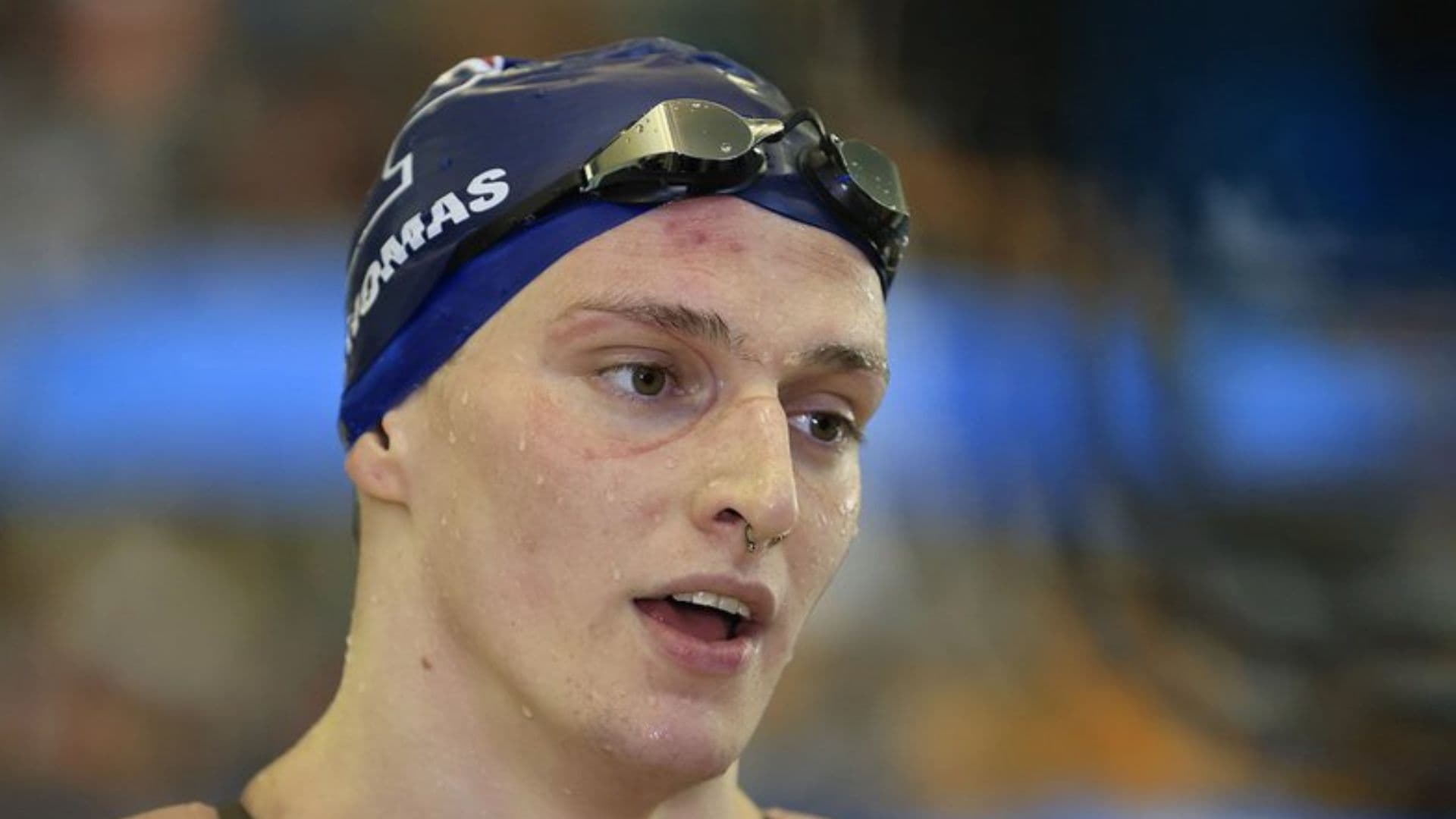 Nadadora trans Lia Thomas após competição