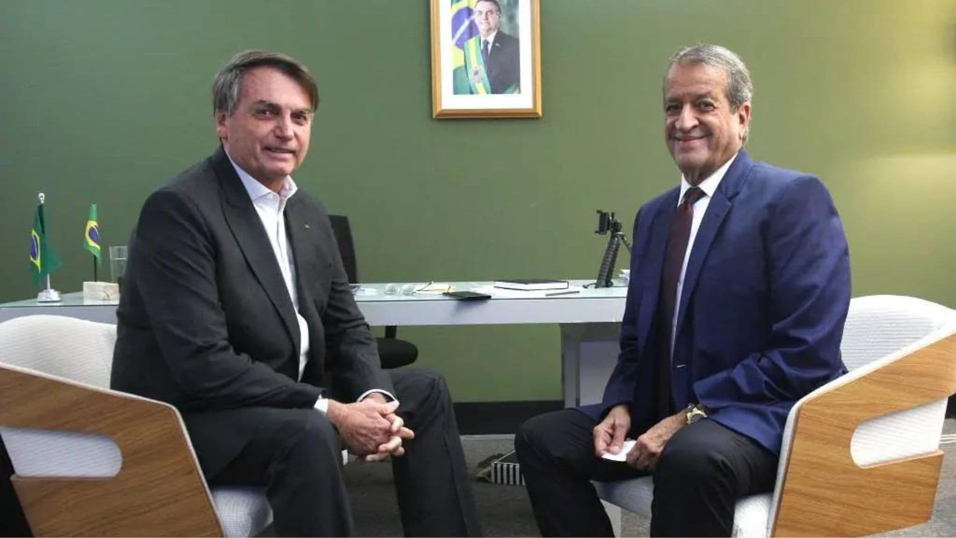 O ex-presidente Jair Bolsonaro e Valdemar da Costa Neto