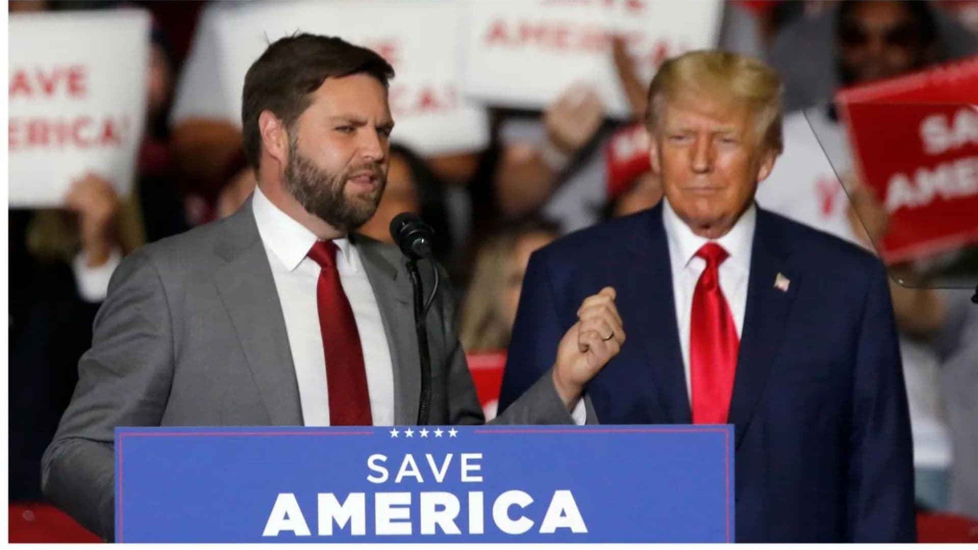 Donald Trump and JD Vance